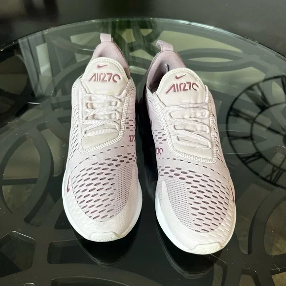 Nike Air Max 270 Barely Rose Women Running Shoes Sz 11 - Picture 3 of 5